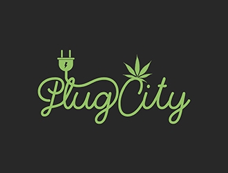 PLUG CITY logo design by marshall