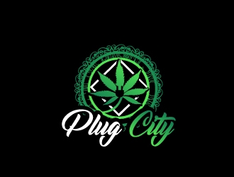 PLUG CITY logo design by samuraiXcreations