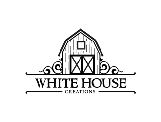 White house creations logo design by logolady
