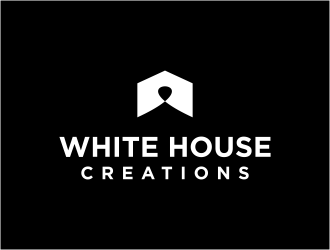 White house creations logo design by FloVal