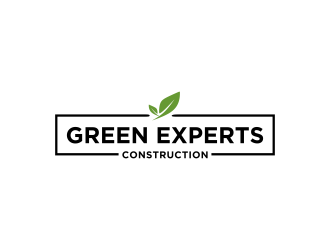 Green Experts Construction logo design by imagine