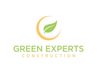 Green Experts Construction logo design by excelentlogo