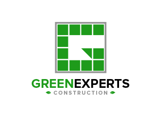 Green Experts Construction logo design by BeDesign