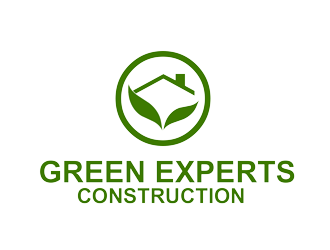 Green Experts Construction logo design by bougalla005