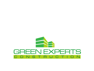 Green Experts Construction logo design by tec343
