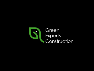 Green Experts Construction logo design by sikas