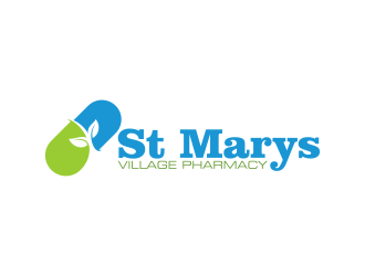 ST MARYS VILLAGE PHARMACY logo design by ekitessar