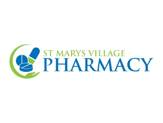 ST MARYS VILLAGE PHARMACY logo design by jaize