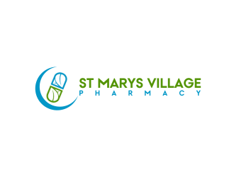 ST MARYS VILLAGE PHARMACY logo design by dasam