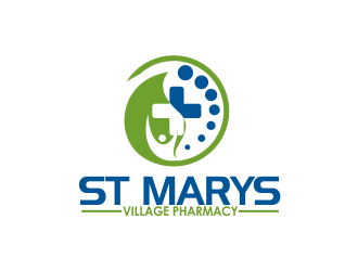 ST MARYS VILLAGE PHARMACY logo design by giphone