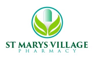ST MARYS VILLAGE PHARMACY logo design by ruthracam