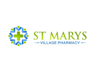 ST MARYS VILLAGE PHARMACY logo design by shikuru