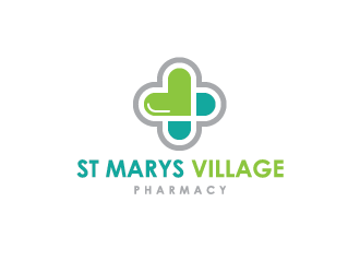 ST MARYS VILLAGE PHARMACY logo design by fajarriza12