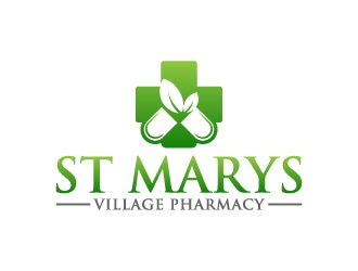 ST MARYS VILLAGE PHARMACY logo design by pixalrahul