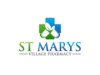 ST MARYS VILLAGE PHARMACY logo design by pixalrahul
