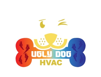 Ugly Dog HVAC logo design by samuraiXcreations