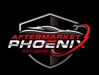 Aftermarket Phoenix  logo design by REDCROW