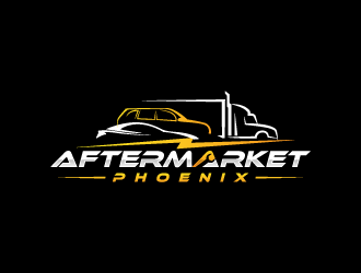 Aftermarket Phoenix  logo design by jaize