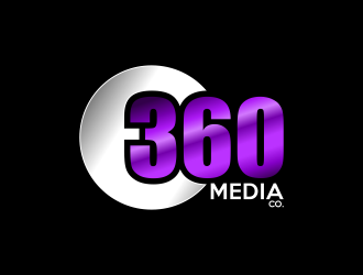 360 Media Co. logo design by ubai popi