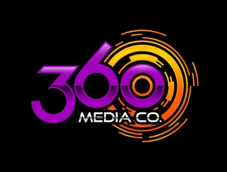 360 Media Co. logo design by daywalker