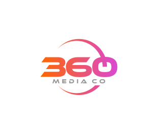 360 Media Co. logo design by pionsign