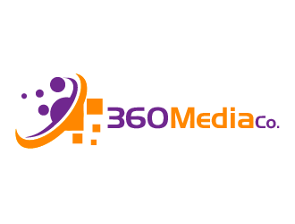 360 Media Co. logo design by THOR_