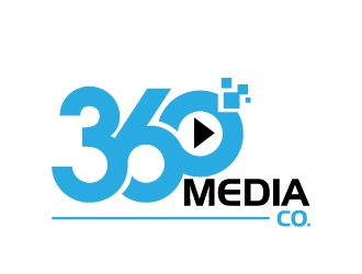 360 Media Co. logo design by jaize