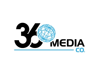360 Media Co. logo design by jaize