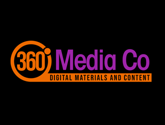 360 Media Co. logo design by kunejo
