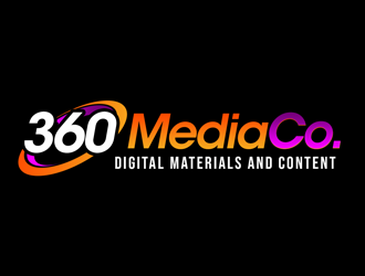 360 Media Co. logo design by kunejo