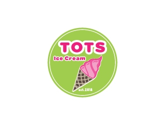 TOTS Ice Cream  logo design by dhika