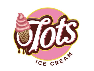 TOTS Ice Cream  logo design by REDCROW