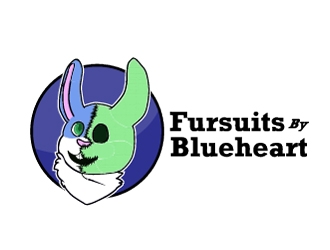 Fursuits By Blueheart logo design by ZQDesigns