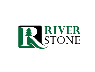 River Stone logo design by THOR_