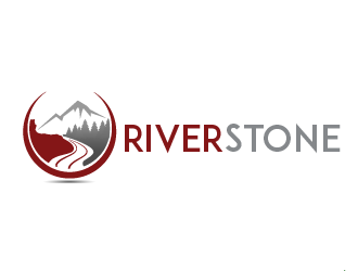 River Stone logo design by THOR_