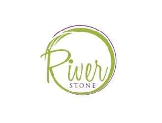 River Stone logo design by berkahnenen