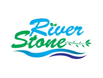 River Stone logo design by zubi