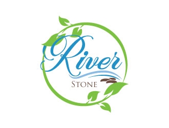 River Stone logo design by REDCROW