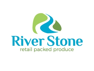 River Stone logo design by ORPiXELSTUDIOS