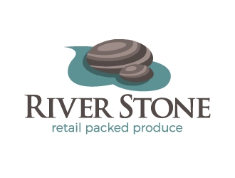 River Stone logo design by ORPiXELSTUDIOS