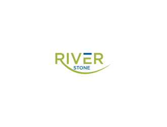 River Stone logo design by L E V A R