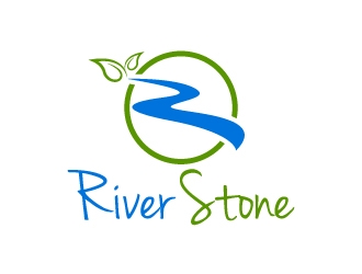 River Stone logo design by karjen