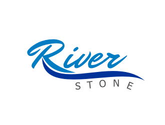 River Stone logo design by rdbentar