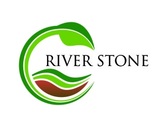 River Stone logo design by jetzu
