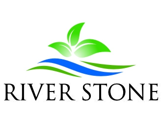 River Stone logo design by jetzu