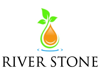 River Stone logo design by jetzu