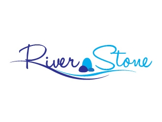 River Stone logo design by usef44