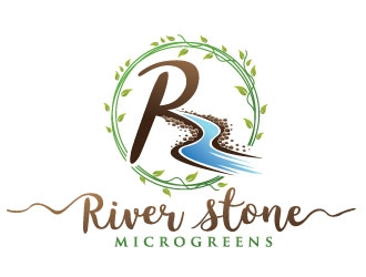 River Stone logo design by REDCROW