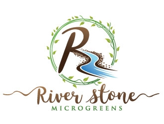 River Stone logo design by REDCROW