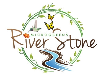River Stone logo design by REDCROW